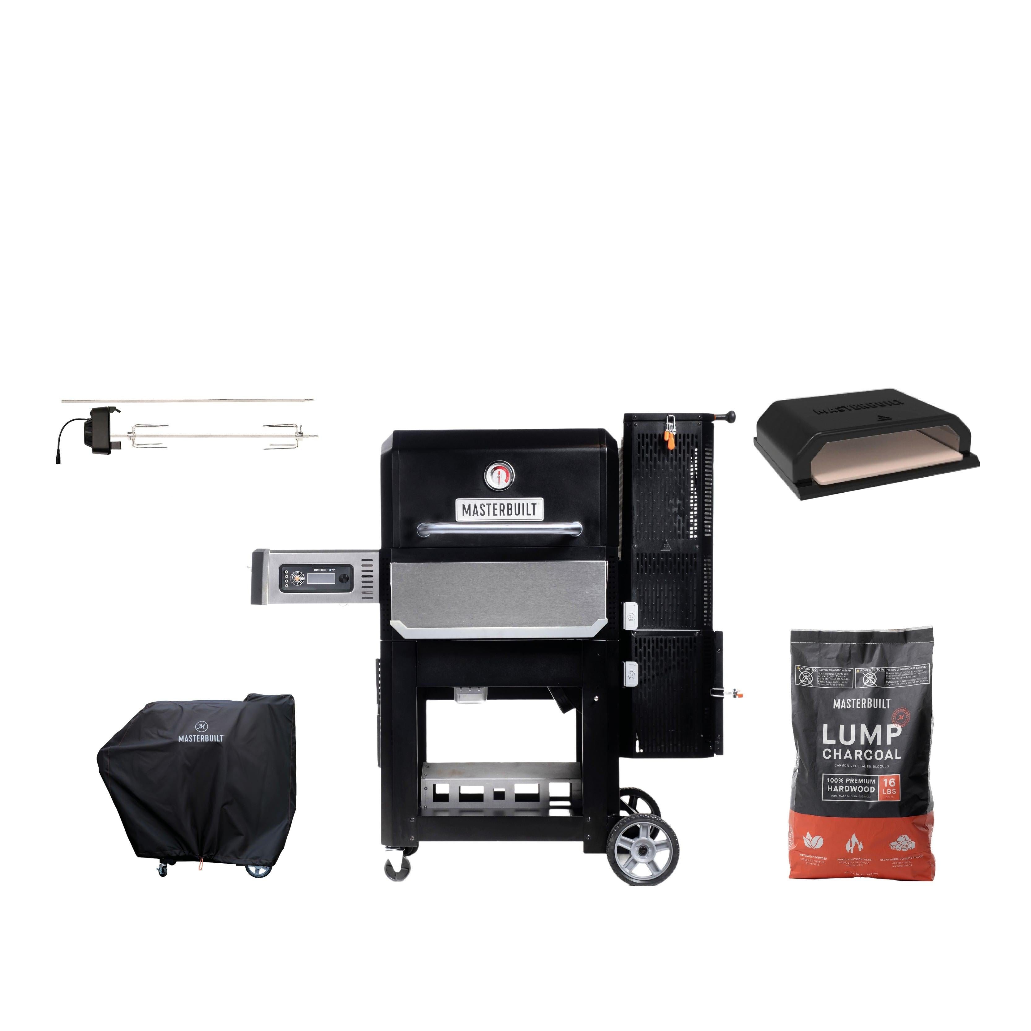 Masterbuilt 800 GravityFed BBQ with Pitmaster Pack